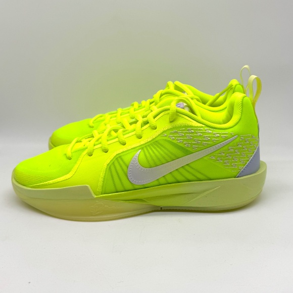 Nike Sabrina 2 Volt Lime Basketball Shoes Sz 6Y / 7.5 W New Sneaker HJ3905-700 - Picture 3 of 11